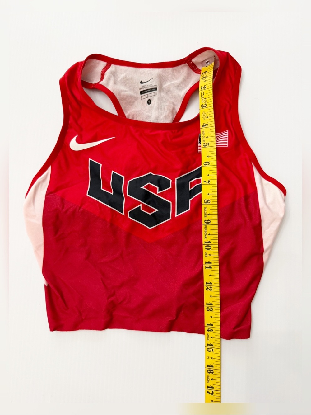 Nike Pro Elite USA Olympic Women Track Crop Top Bra Size: Small - Picture 12 of 13